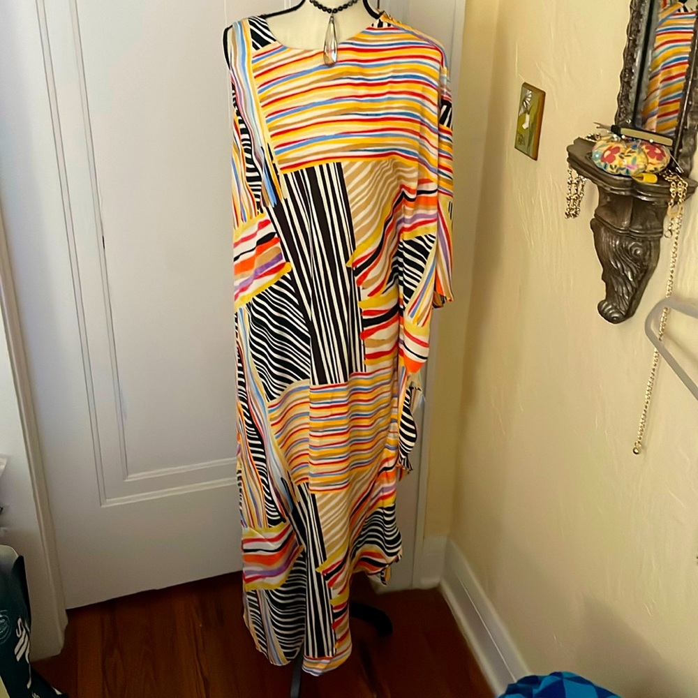 IMAN Global Chic Asymmetric‎ Caftan XS